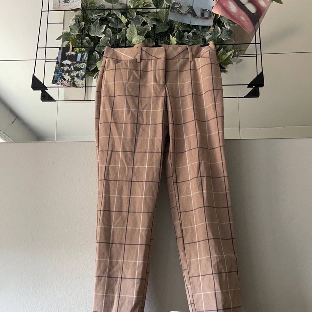 EXPRESS PLAID PANTS